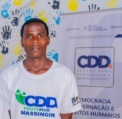 Retrato de Hortega Ngovene